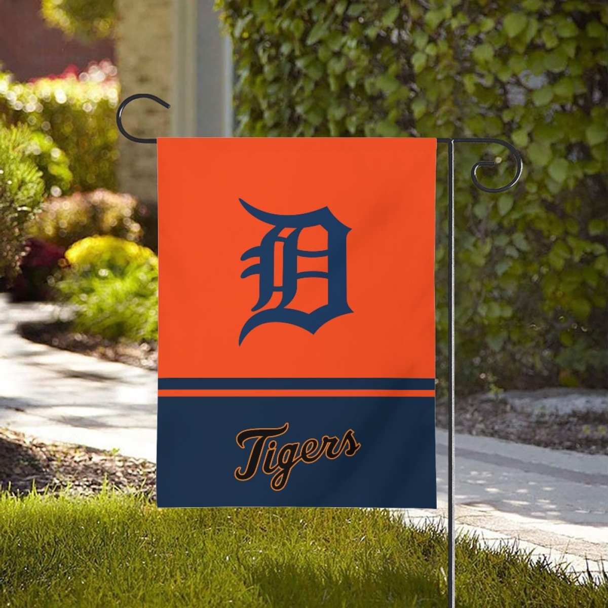 Detroit Tigers Double-Sided Garden Flag 001 (Pls check description for details)